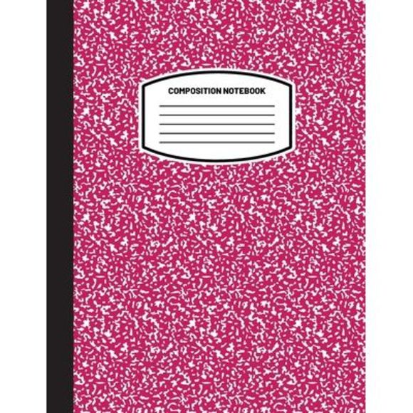 Blank Classic | Other | Classic Composition Notebook 85x1 Wide Ruled ...
